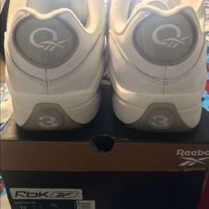 Reebok Iverson Question Low Grey toe size 13